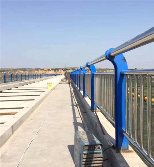 桥梁河道护栏厂家批发 景观防撞不锈钢栏杆