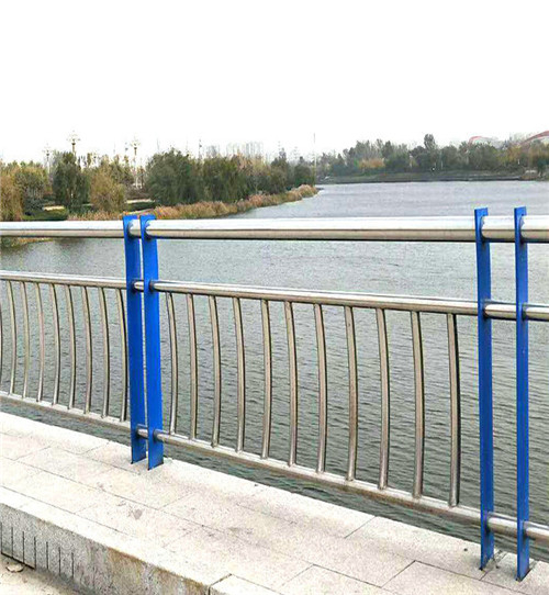 不锈钢桥梁护栏 景观河道护栏道路桥梁防撞栏杆