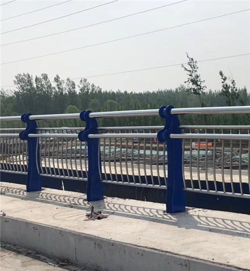 不锈钢复合管安全防护栏 桥梁河道防护栏